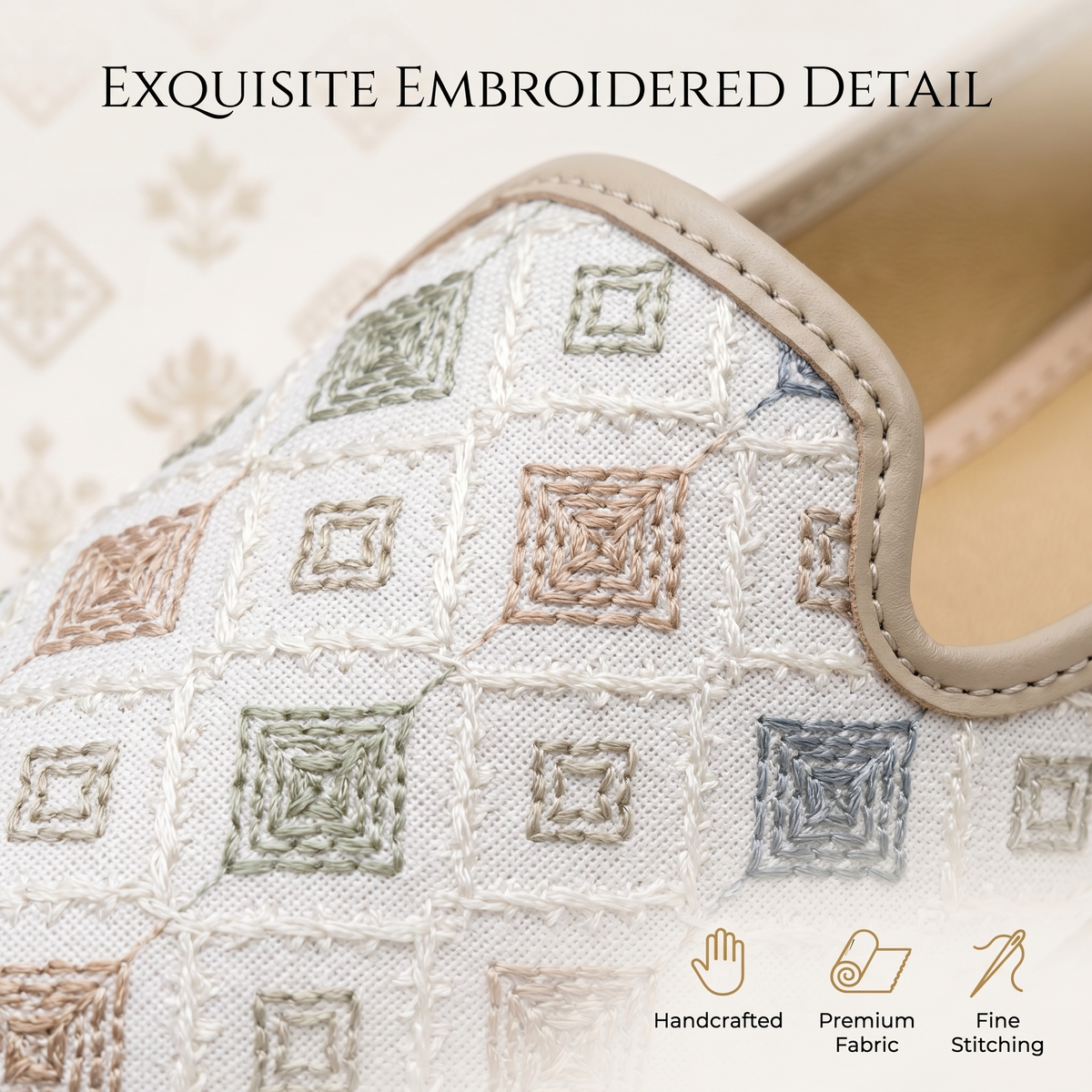 Embroidered Cushioned Comfort Nagra Juttis