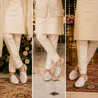 Embroidered Cushioned Comfort Nagra Juttis