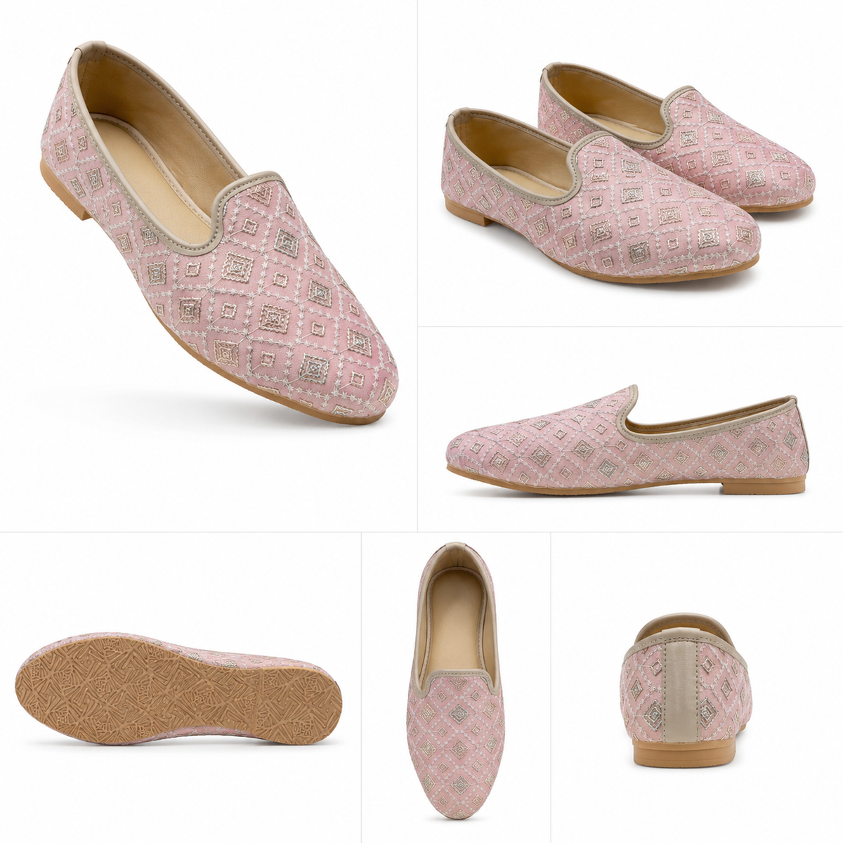Embroidered Cushioned Comfort Nagra Juttis