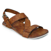 Cushioned Footbed Buckle Strap Sandals Men