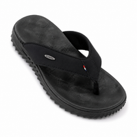 Men's Orthopedic Comfort Flip Flops | Arch Support | Premium Faux Leather | Cushioned Anti-Slip Slippers