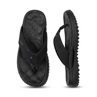 Men's Orthopedic Comfort Flip Flops | Arch Support | Premium Faux Leather | Cushioned Anti-Slip Slippers
