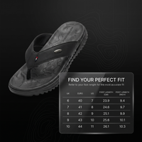 Men's Orthopedic Comfort Flip Flops | Arch Support | Premium Faux Leather | Cushioned Anti-Slip Slippers