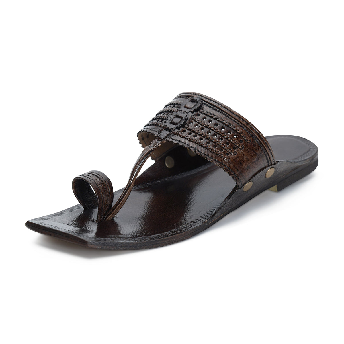 Viraj Patina Royale Pure Leather Kolhapuri