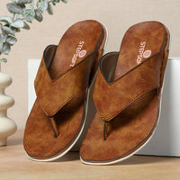 Ultrasoft V-Shape Thong Slippers for Men
