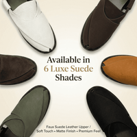 Suede Peshawari Closed-Toe Sandals Men