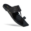 STEPSOFT Virasat T-strap kolhapuri chappal for men handcrafted from pure genuine leather in brown
